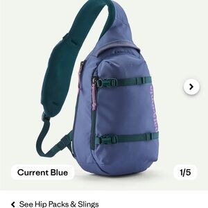 Patagonia Blue Crossbody Bag